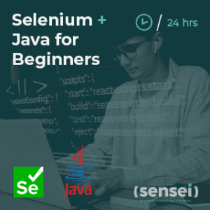 Selenium + Java for Beginners